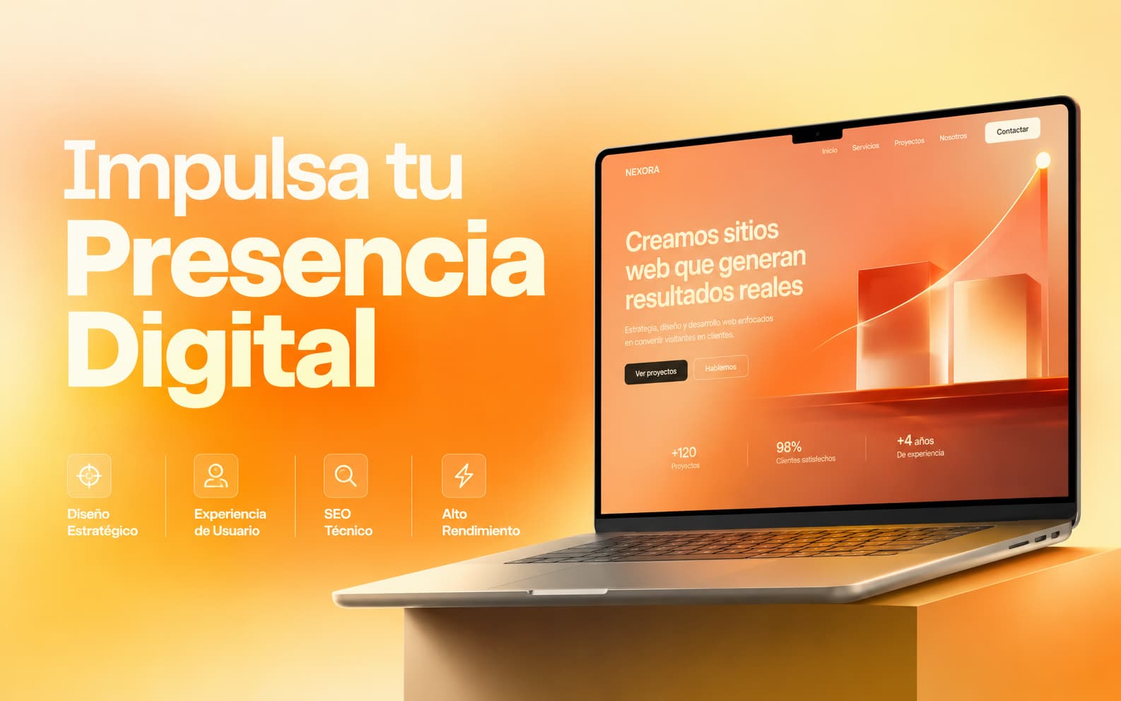 Vista previa de proyecto web de Nexbloq