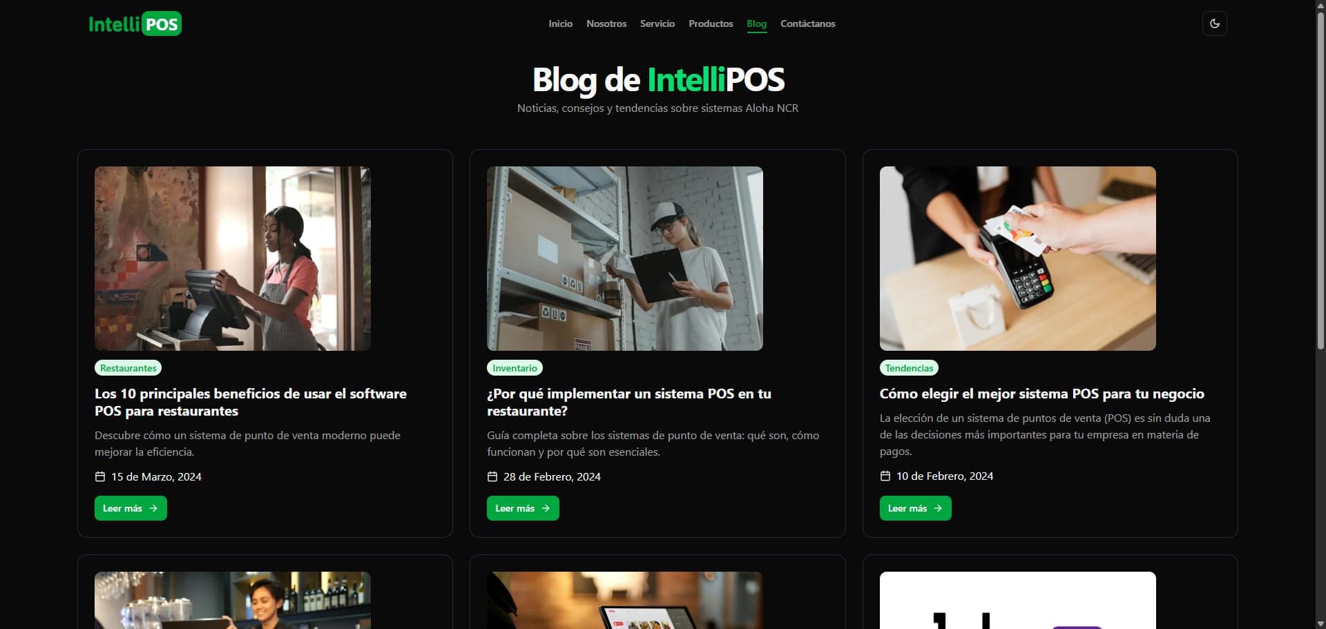 Web de varias páginas view 4