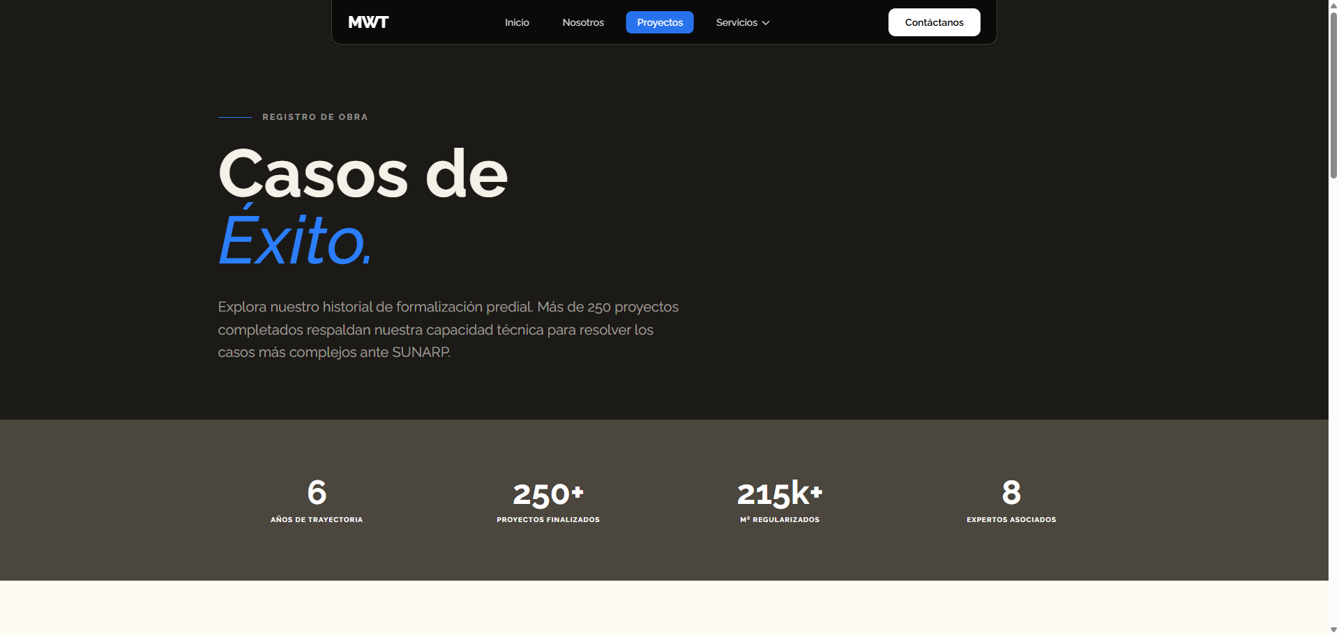 Web de varias páginas view 5