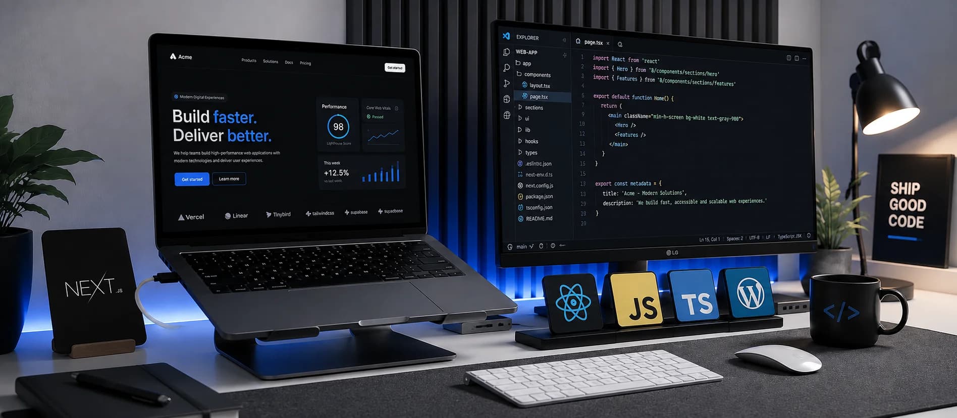 Proceso creativo de diseño y desarrollo web